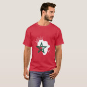 T-shirt Maroc roi d'afrique (Devant entier)