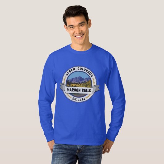 T-shirt Maroon Bells Aspen (Devant entier)
