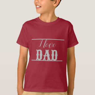 T-shirt Maroon Blanc enfant garçon