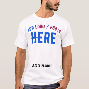 T-SHIRT MARQUE BLANCHE MODERNE ET PERSONNALISABLE VÉRIFIÉE