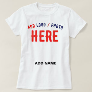 T-SHIRT MARQUE BLANCHE MODERNE ET PERSONNALISABLE VÉRIFIÉE