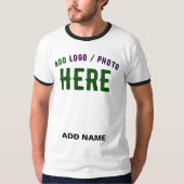 T-SHIRT MARQUE BLANCHE MODERNE ET PERSONNALISABLE VÉRIFIÉE (Devant)