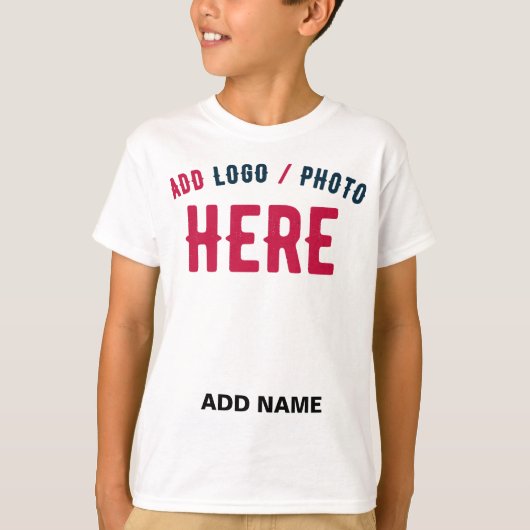T-SHIRT MARQUE BLANCHE MODERNE ET PERSONNALISABLE VÉRIFIÉE (Devant)