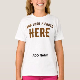 T-SHIRT MARQUE BLANCHE MODERNE ET PERSONNALISABLE VÉRIFIÉE