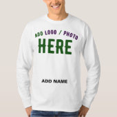 T-SHIRT MARQUE BLANCHE MODERNE ET PERSONNALISABLE VÉRIFIÉE (Devant)