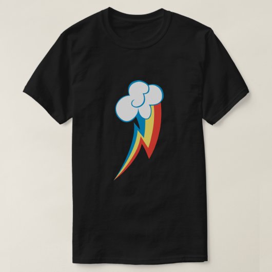 T-shirt Marque Cutie Arc-en-Ciel essentielle (Design devant)