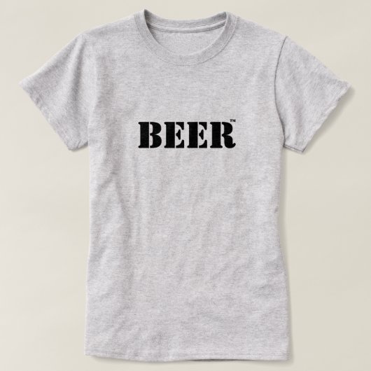 T-Shirt Marque de Bière (Design devant)