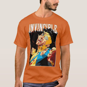 T-shirt Marque de combat invincible et drôle