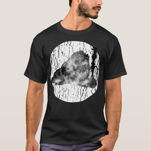 T-shirt Marque de cowboy Hookah (Devant)
