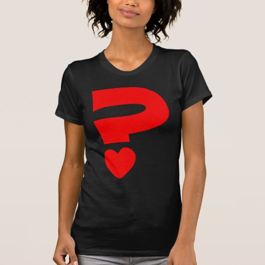 T-shirt Marque de question (Devant)