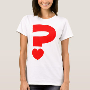T-shirt Marque de question