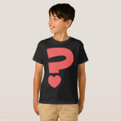 T-shirt Marque de question (Devant entier)