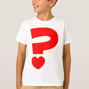 T-shirt Marque de question