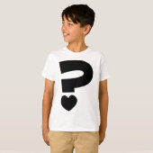 T-shirt Marque de question (Devant entier)