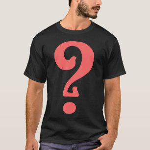 T-shirt Marque de question Art Nouveau