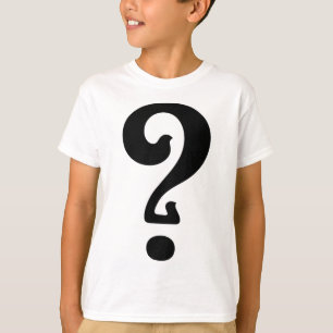 T-shirt Marque de question Art Nouveau