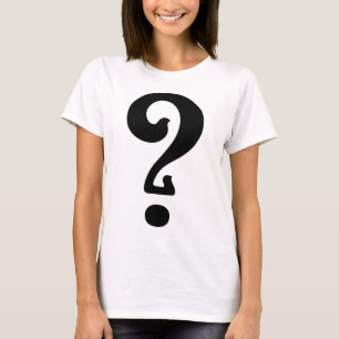 T-shirt Marque de question Art Nouveau