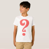 T-shirt Marque de question Art Nouveau (Devant entier)