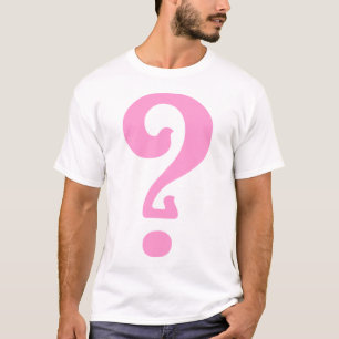 T-shirt Marque de question Art Nouveau