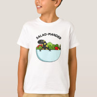 Marque de salade Funny Salamander Animal Pun