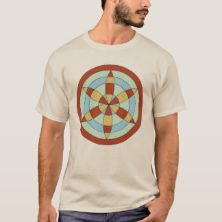 T-shirt Marque de sorcière de Suffolk Hexafoil (roue de ma