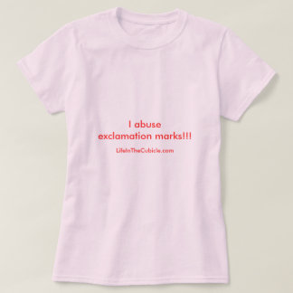 T-shirt Marque d'exclamation ! ! !