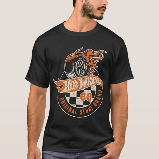 T-shirt Marque d'origine des roues chaudes (Devant)