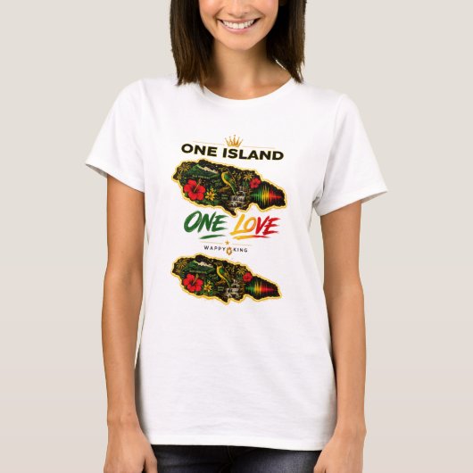 T-shirt Marque Jamaïque (Devant)