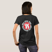 T-shirt marque kik's (Dos entier)