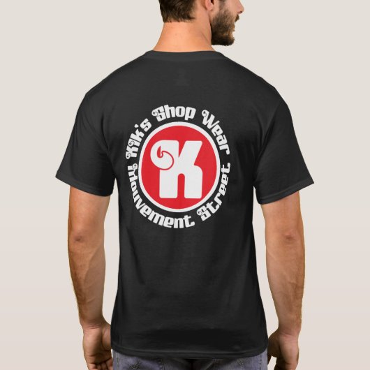 T-shirt marque kik's (Dos)