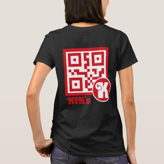 T-shirt marque kik's (Dos)