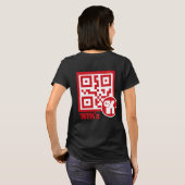 T-shirt marque kik's (Dos entier)