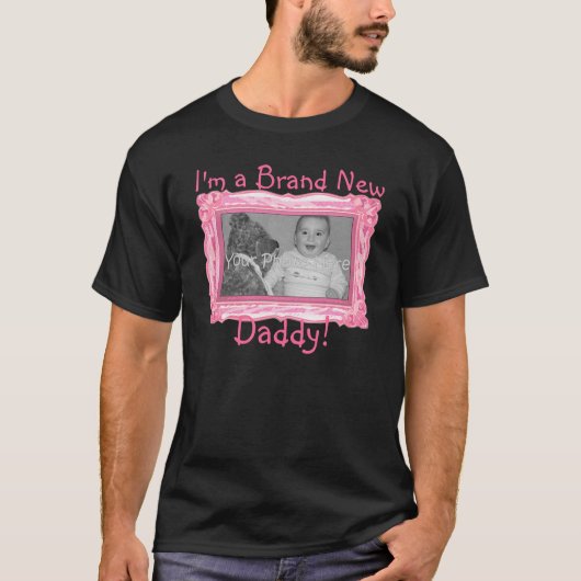 T-shirt Marque New Daddy chemise (Devant)