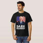 T-shirt Marque noire drôle (Devant entier)