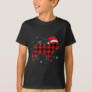 T-shirt Marque Pour 50 Buffalo Plaid Bulldog