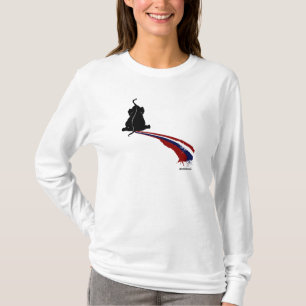 T-SHIRT MARQUES PATRIOTIQUES DE SKID RÉPUBLICAIN