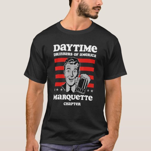 T-shirt Marquette Chapter Daytime Drinkers Beer Brew (Devant)