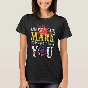 T-shirt Marquez Paint Splash International Dot Day Kids