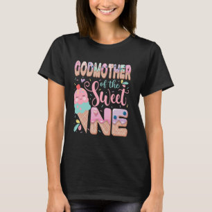 T-shirt Marraine De The Sweet One Ice Cream 1er Anniversai