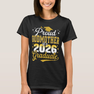 T-shirt Marraine fière de la promotion 2026 diplômée Faith