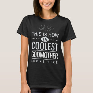 T-shirt Marraine la plus cool Pour Marraine De Dieu Enfa