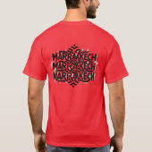 T-shirt Marrakech : Bijoux du Maroc (Dos)