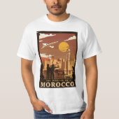 T-shirt Marrakech Le Royaume du Maroc (Devant)