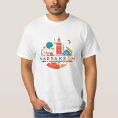 T-shirt Marrakech - Maroc (Devant)