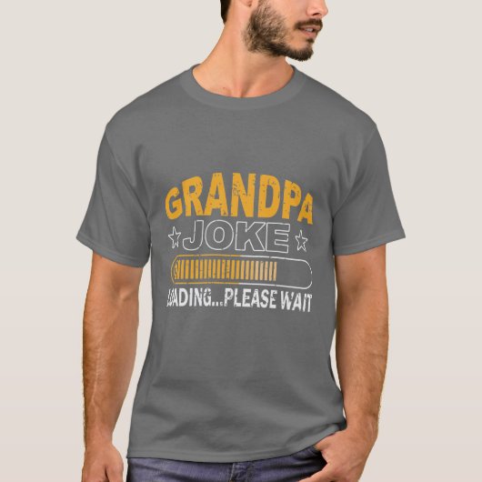T-shirt marrant grand-père plaisanter mot art (Devant)