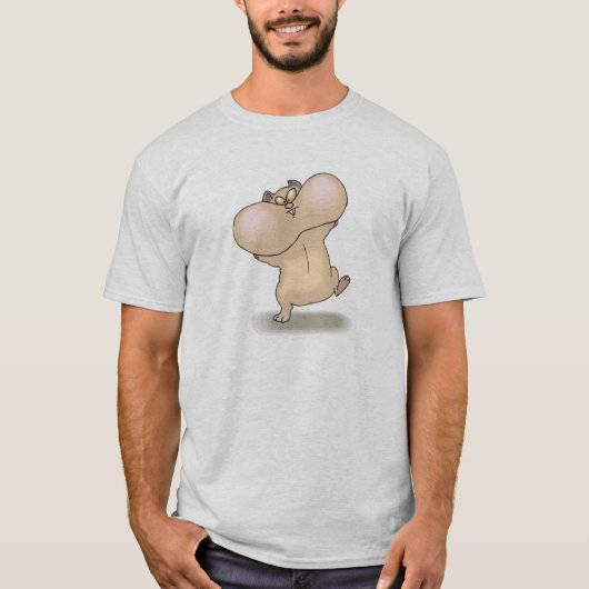 T-shirt marrant jouet hamster (Devant)