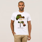 T-shirt Marron et vert (Devant entier)