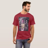 T-shirt marron femme Hyde (Devant entier)