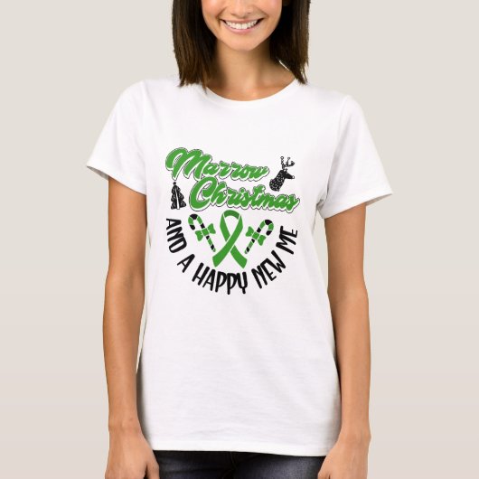 T-shirt Marrow Christmas And A Happy New Me - Stem Cell Ch (Devant)