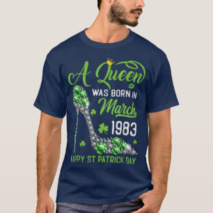 T-shirt Mars 1983 40e anniversaire Joyeux St Patrick's Day